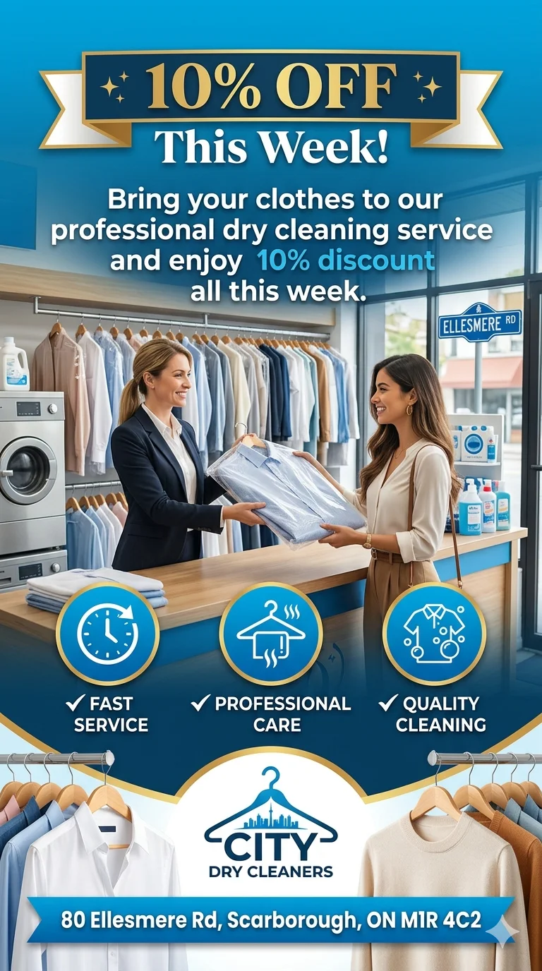 Winter Dry Cleaning Special